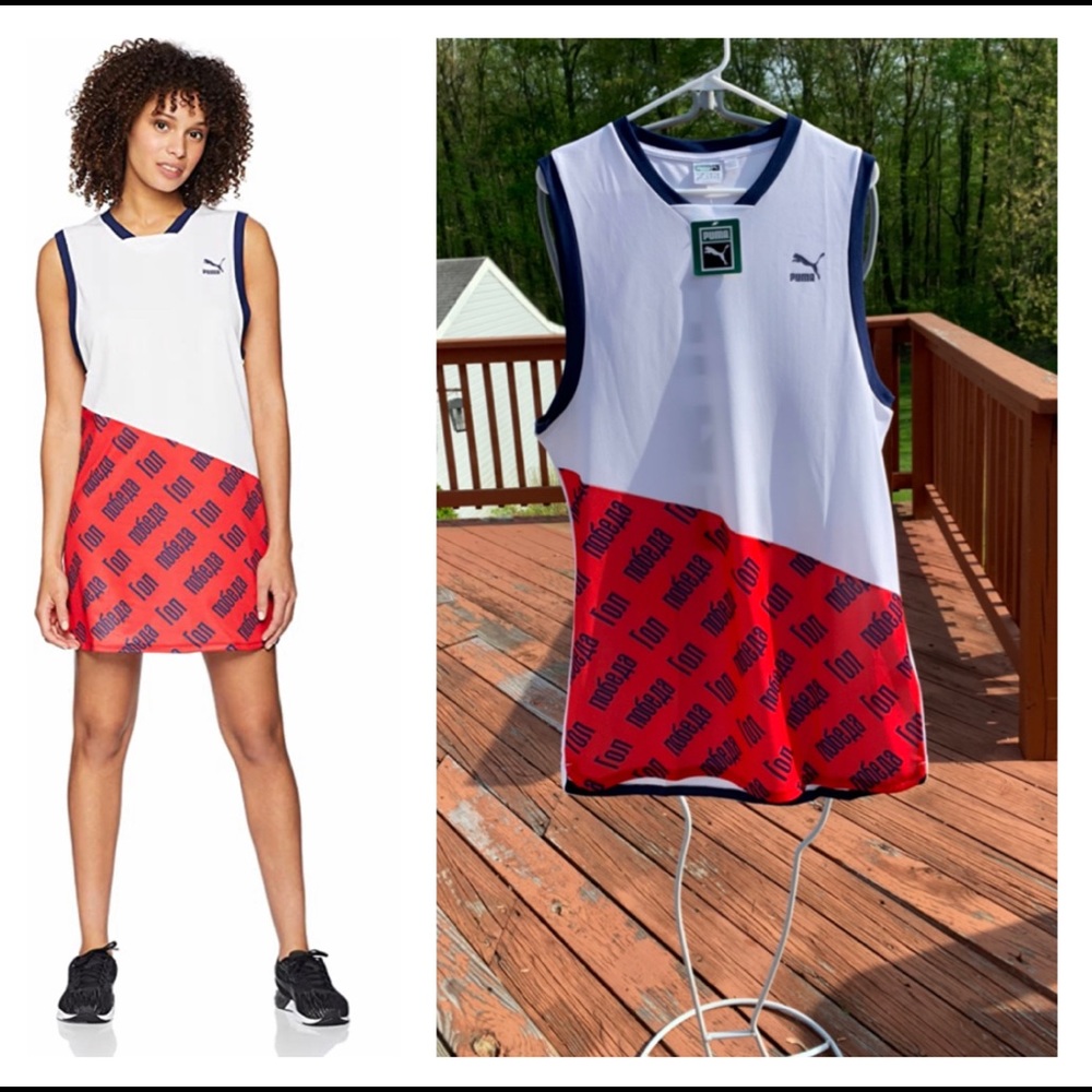 NEW! PUMA WORLDCUP TANK  DRESS